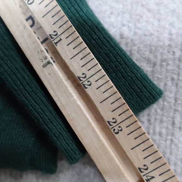 J.Crew Womens Sweater XS Green Solid Turtleneck Everyday Cashmere J6600 - Picture 9 of 9